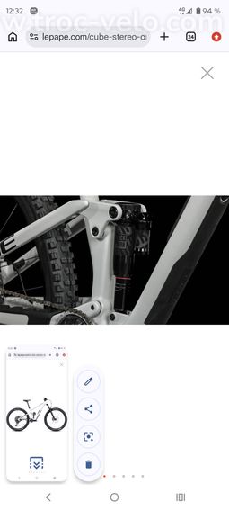 VTT cube one 55 stereo c62 neuf - 3