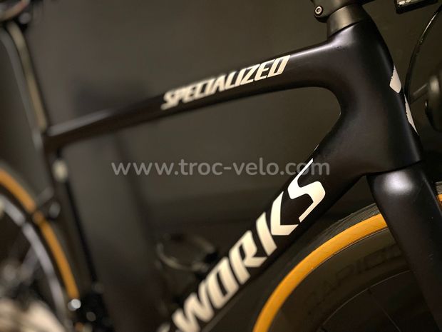 🔥Specialized S-Works Tarmac SL6 Custom Dura Ace Di2 Disque roues carbon. 54 Disc 🔥superbe occasion - 4