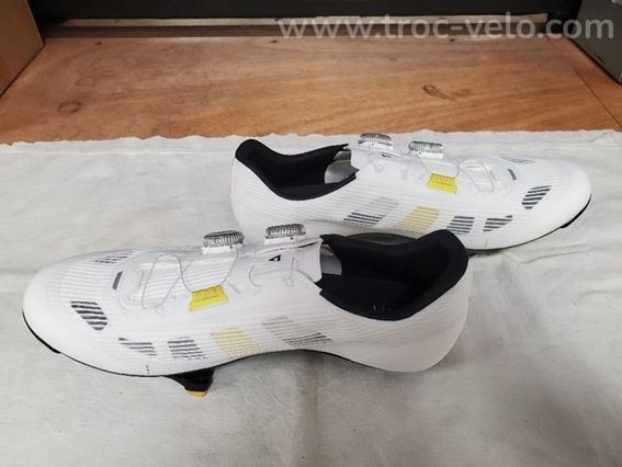 Chaussures route Giant Surge Pro blanches 43 - 3