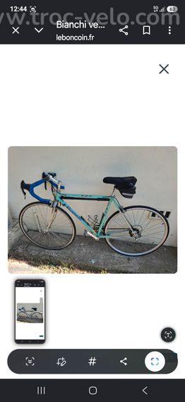 Velo bianchi vento 527 vintage