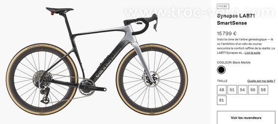 Cannondale Synapse-2025 LAB 71 SmartSense T 56 - 5