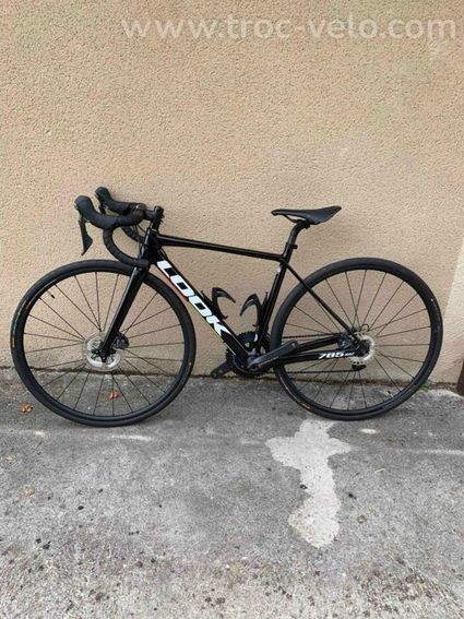 Look 785 HUEZ DISC PROTEAM BLACK GLOSSY 2023 - 2
