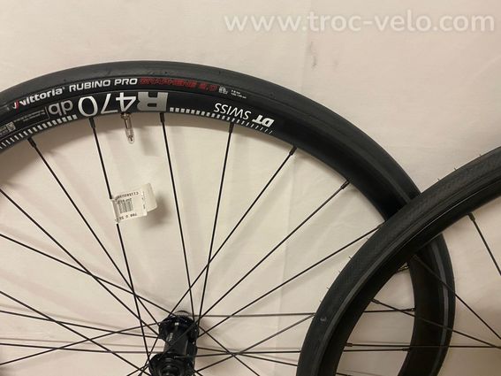 Paire de roues dt swiss r470 hg - 3