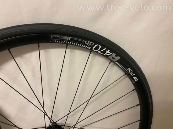 Paire de roues dt swiss r470 hg - 4