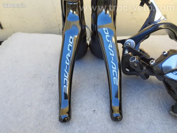 Mini groupe Shimano Dura Ace 11 vitesses, vélo route course carbone  - 2
