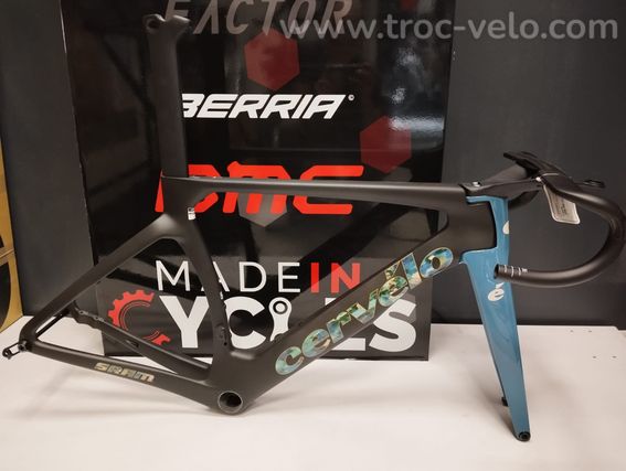 NEUF ! KIT CADRE CERVELO S5 JEUX OLYMPIQUES TAILLE 51 -30%