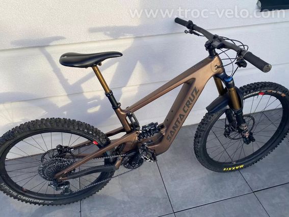 VTTAE Santa Cruz BULLIT CC SRAM X01 Eagle RSV Coil- Taille M - Mullet 29-27.5'' en très bon état