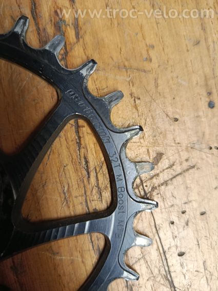 Plateau ovale 32 dents garbaruk pour SRAM  - 2