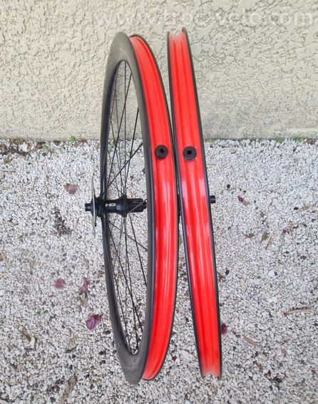 Paire de roues carbone (11 vitesses) Cannondale HOLLOGRAM HG 35 - 6
