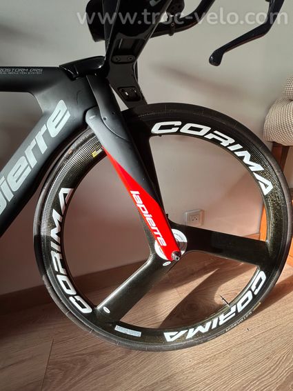 Contre la montre lapierre carbone avec roue pleine  - 3
