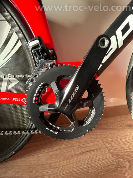 Contre la montre lapierre carbone avec roue pleine  - 5