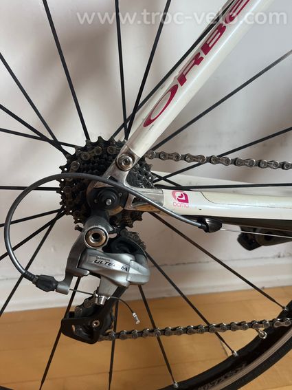 Vélo route Orbea ONIX Dama TLT carbon Shimano ULTEGRA, triple plateau - 5