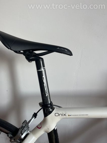 Vélo route Orbea ONIX Dama TLT carbon Shimano ULTEGRA, triple plateau - 6