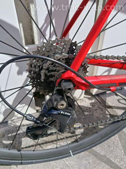 Vélo route BMC, roues profilées DTSwiss - 2