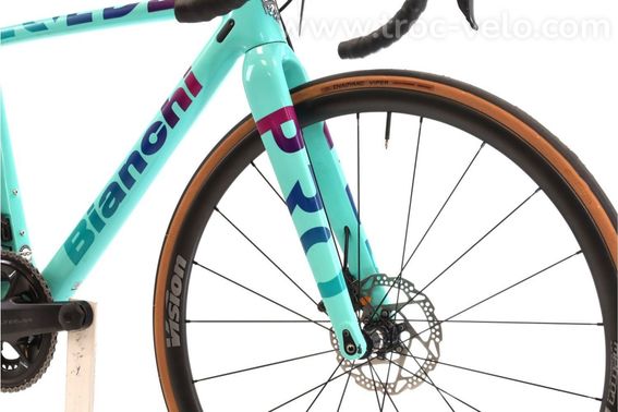 Produit Reconditionne    Bianchi Zolder Pro Di2 12v    Bleu   Velo De Route   Tres Bon Etat - 5