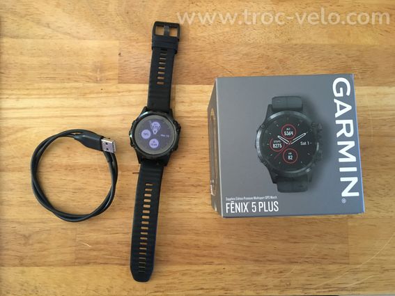 Montre Garmin Fénix 5 Plus Sapphire édition - 2
