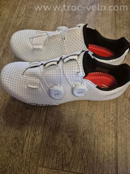 chaussures vélo route neuves EKOI Racing C12 FULL CARBON Taille 40 - 2