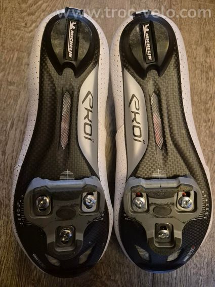 chaussures vélo route neuves EKOI Racing C12 FULL CARBON Taille 40 - 5