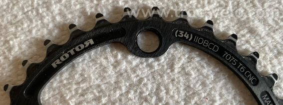 Kit plateaux ronds Rotor 50/34 - 2