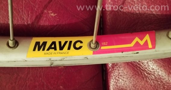 Roue Mavic 192 aluminium en Bé - 2