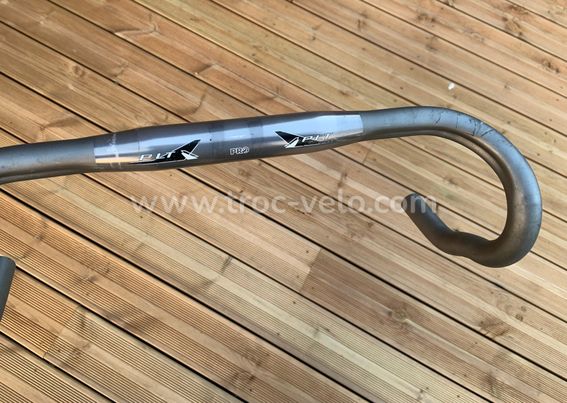 Cintre Vélo De Route ITM 42 Cm - Noir, Aluminium, Fabriqué En Italie - Occasion