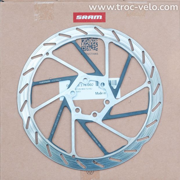 Vds disque SRAM HS2 180mm 6 trous - 1