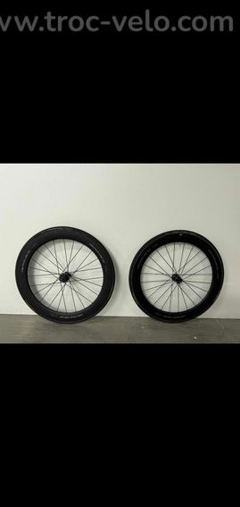 Roue shimano dura ace c60 boyaux