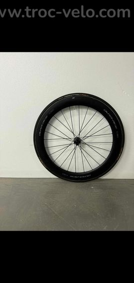 Roue shimano dura ace c60 boyaux - 4