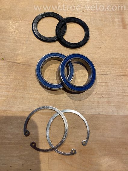 Paire de roulements pédalier BB30
