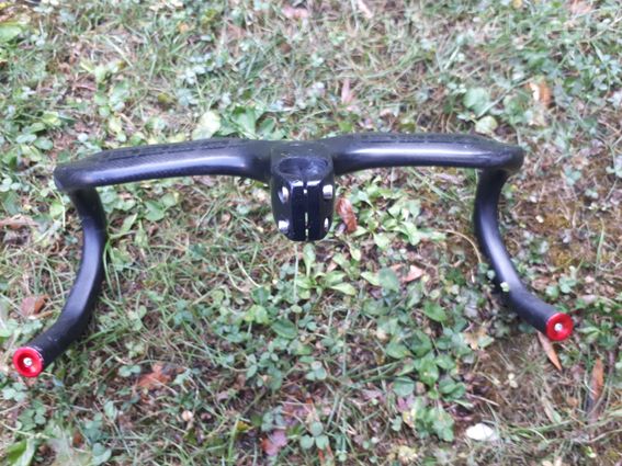 Guidon cintre AERO Carbone de velo de route - 5
