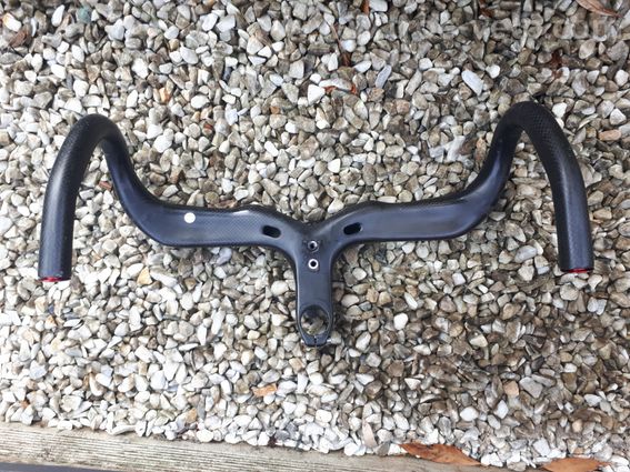 Guidon cintre AERO Carbone de velo de route - 8