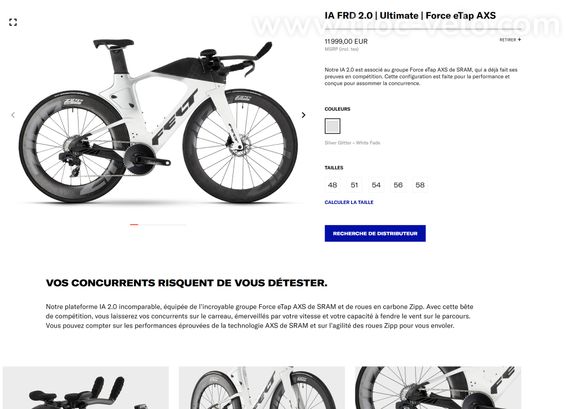 A vendre vélo de Triathlon Felt IA FRD 2.0 NEUF NEUF NEUF - 6