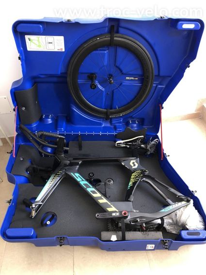 Location valise / caisse de transport avion vélo de la marque Bike Box Alan (Modèle : Triathlon Aero Easyfit Deluxe) - 2