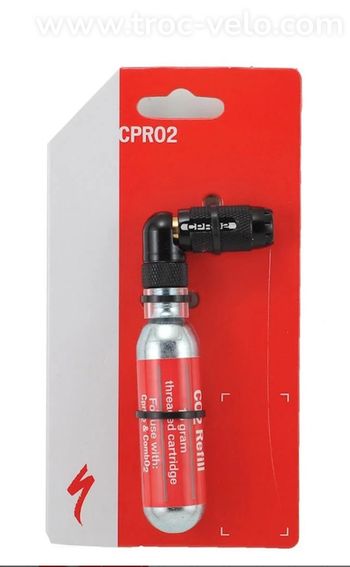 Percuteur de cartouche de CO2 léger et compact, à débit réglable. - 3