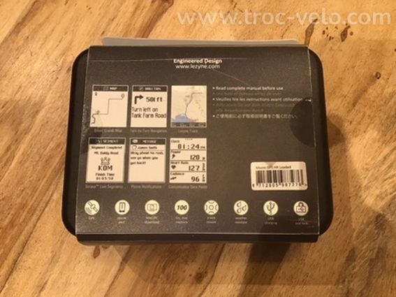 [NEUF] Pack GPS Lezyne Macro GPS + Ceinture Cardio - 3