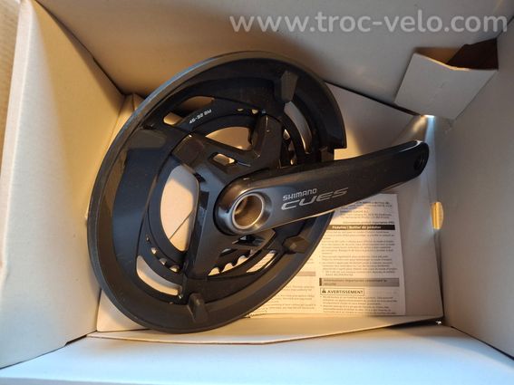 Pédalier neuf Shimano  Cues 2x11 32/45 gravel route -62% - 2