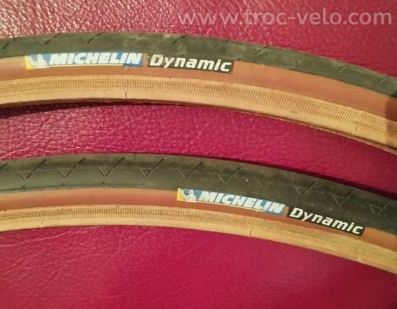 Pneus Michelin dynamique bicolor 700x23c vintage en Tbé