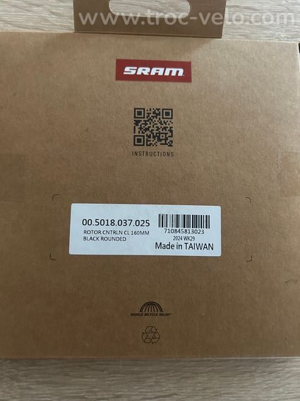 Disque SRAM Centerline 140mm centerlock - 2