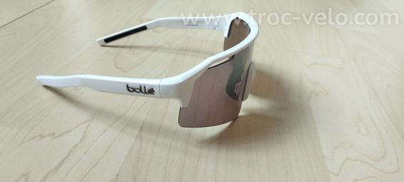 Lunette de vélo / sport / loisir Bollé C-Shifter White Matte Volt Gun état proche du neuf - 3