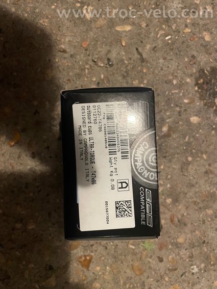 Vends boîtier de pédalier Campagnolo Ultra Torque T47/86 - 3