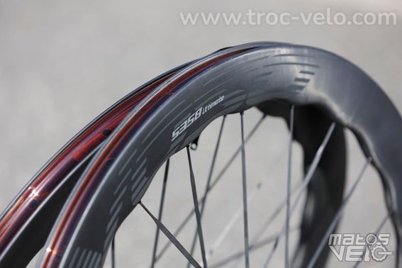 Roues VOSO Lite Ultimate Wave 53/58 Carbon - 6