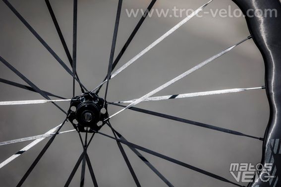 Roues VOSO Lite Ultimate Wave 53/58 Carbon - 8