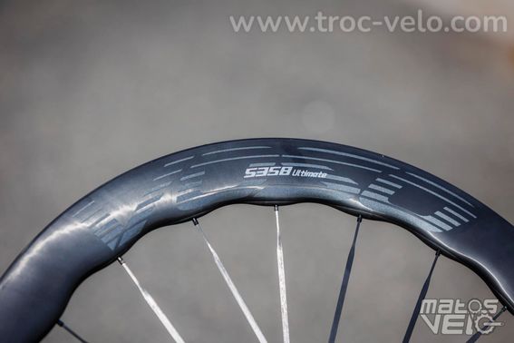 Roues VOSO Lite Ultimate Wave 53/58 Carbon - 9