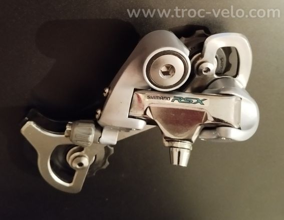 Dérailleur Shimano RSX - A410 à chappe longue de 7 vitesses en Tbé