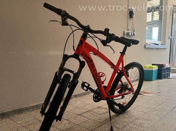 VTT B'Twin Rockrider 340 Orange Fluo - Taille S