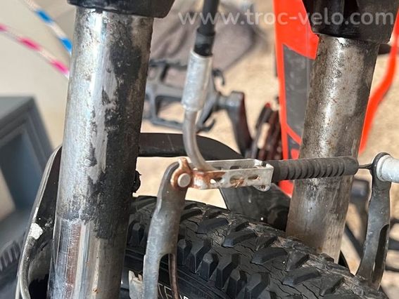 VTT B'Twin Rockrider 340 Orange Fluo - Taille S - 3