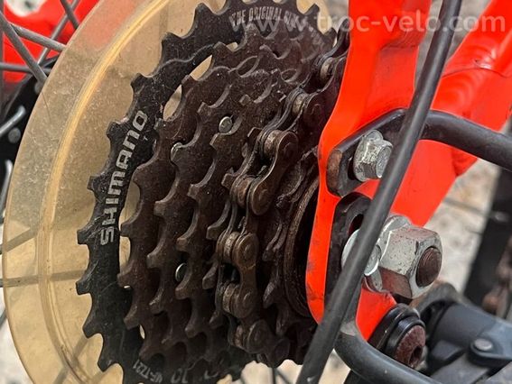 VTT B'Twin Rockrider 340 Orange Fluo - Taille S - 4