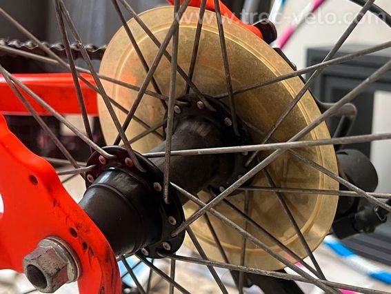 VTT B'Twin Rockrider 340 Orange Fluo - Taille S - 7
