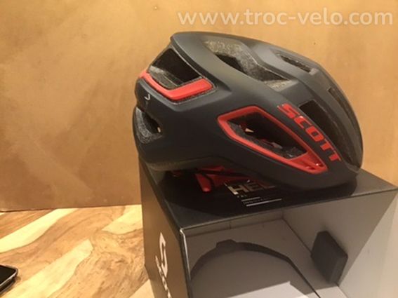 [NEUF] Casque Scott Arx - Taille M (55-59cm) - Dark Grey/Red - 3