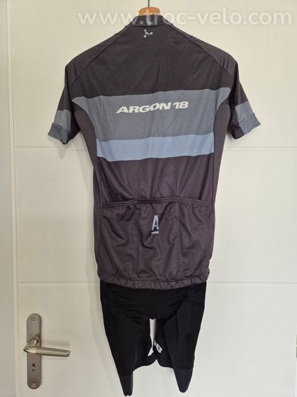 Ensemble maillot + cuissard PARENTINI neufs floqués ARGON 18 - 2